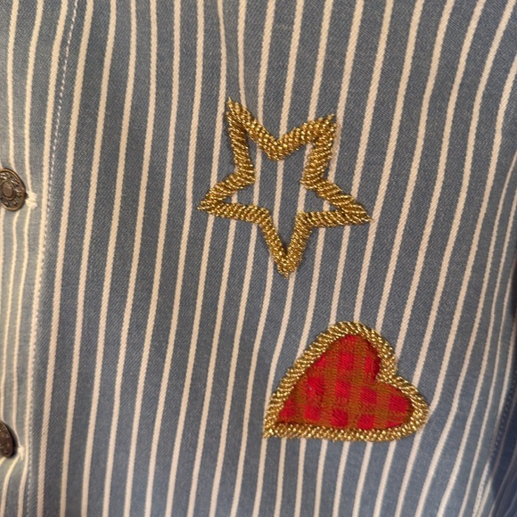 Denim and Bone Romeo Patched Jacket Free People - Picture 10 of 17